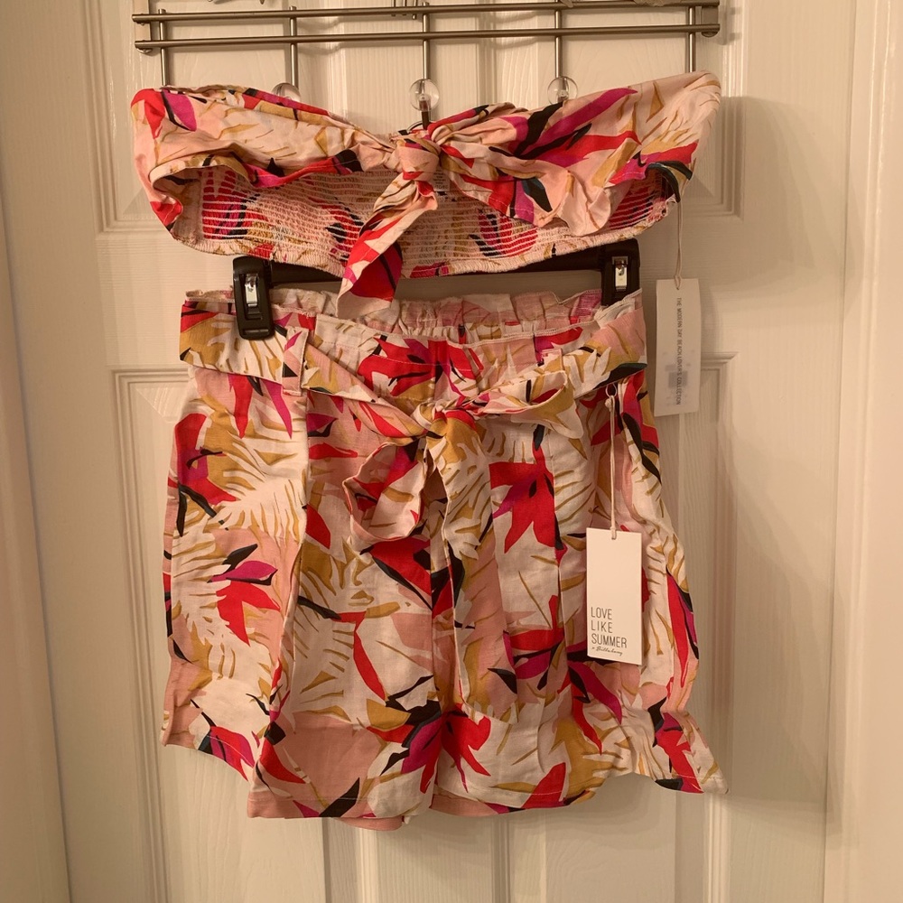 Billabong Summer Bandeau and Shorts Pair